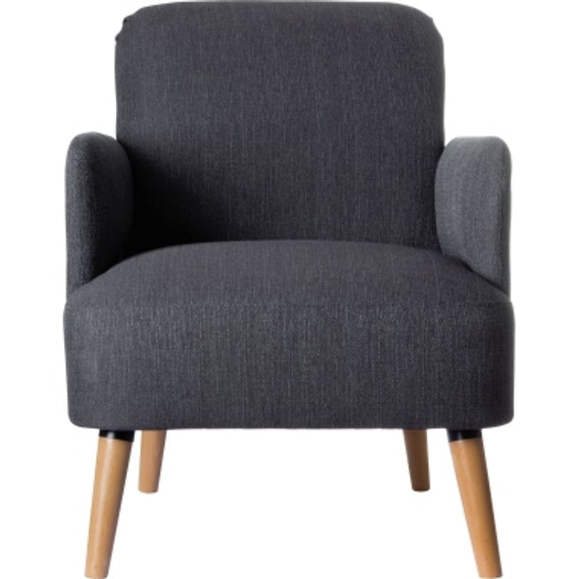 3660141230383-Fauteuil d'accueil BROOKS avec accoudoirs - pieds en hêtre massif - anthracite-P_79441214_1-0