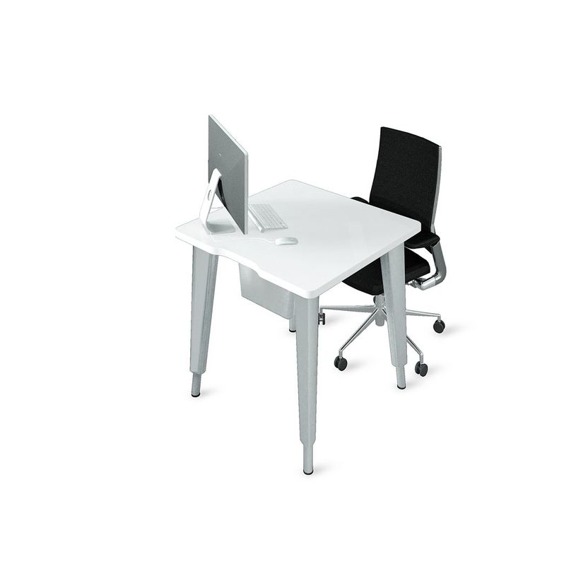 2012349455449-Bureau EVIDENCE - 80 cm - Pieds blancs - Plateau blanc-P_79441353_3-2