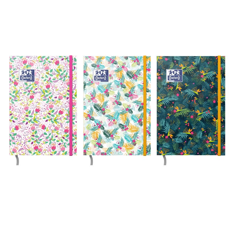 3147280060915-Agenda Oxford Flowers - 1 jour par page - 12 x 18 cm - différents modèles disponibles - H-P_79443582_6-0