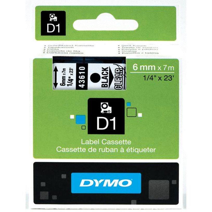 5411313436106-Dymo D1 - Ruban d'étiquettes auto-adhésives - 1 rouleau (6 mm x 7 m) - fond transparent -P_999992949_5-0