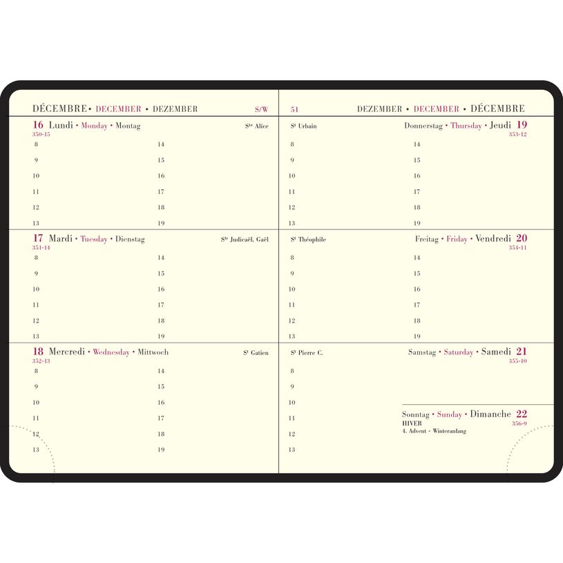 3660942001793-Agenda de poche Cassandra La Semaine Planifiée 13 - 1 semaine sur 2 pages - 9 x 13 cm - disponible dans diff-P_99999801_4-3