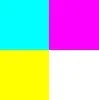 Cyan/magenta/jaune