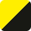 jaune et noir